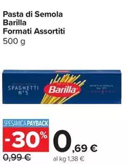 Barilla - Pasta Di Semola Barilla - Pasta Di Semola