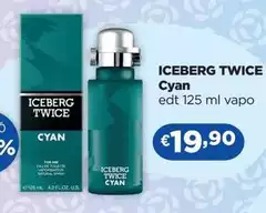 Iceberg Twice - Cyan