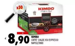 Kimbo - Caffe' Cialde Espresso Napoletano Kimbo - Caffe' Cialde Espresso Napoletano