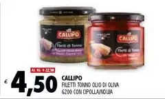 Callipo - Filetti Tonno Olio Di Oliva Con Cipolla