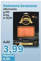 Scott's - Salmone Scozzese Affumicato Scott's - Salmone Scozzese Affumicato