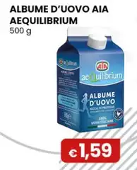 Aia - Albume D’Uovo Aequilibrium 500 G Aia - Albume D’Uovo Aequilibrium 500 G