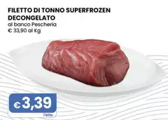 Filetto Di Tonno Superfrozen Decongelato Filetto Di Tonno Superfrozen Decongelato