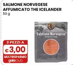 The Icelander - Salmone Norvegese Affumicato 50 G The Icelander - Salmone Norvegese Affumicato 50 G