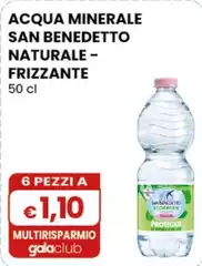 San Benedetto - Acqua Minerale Naturale-Frizzante 50 Cl San Benedetto - Acqua Minerale Naturale-Frizzante 50 Cl
