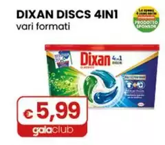 Dixan - Discs 4in1 Vari Formati Dixan - Discs 4in1 Vari Formati