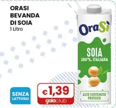 Orasi - Bevanda Di Soia 1 Litro Orasi - Bevanda Di Soia 1 Litro