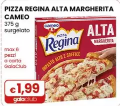 Cameo - Pizza Regina Alta Margherita 375 G Surgelato Cameo - Pizza Regina Alta Margherita 375 G Surgelato