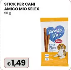 Selex - Stick Per Cani Amico Mio 90 G Selex - Stick Per Cani Amico Mio 90 G