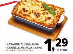 Lasagne All'Emiliana/Canelloni Alla Carne Lasagne All'Emiliana/Canelloni Alla Carne