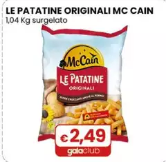 Mc Cain - Le Patatine Originali 1,04 Kg Surgelato Mc Cain - Le Patatine Originali 1,04 Kg Surgelato