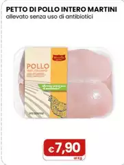 Martini Alimentare - Petto Di Pollo Intero Allevato Senza Uso Di Antibiotici Martini Alimentare - Petto Di Pollo Intero Allevato Senza Uso Di Antibiotici