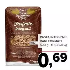 Cuore mediterraneo - Pasta Integrale Cuore mediterraneo - Pasta Integrale