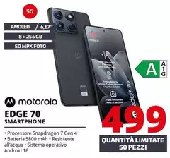 Motorola - Edge 70 Smartphone