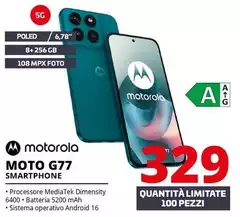 Motorola - Moto G77 Smartphone