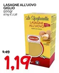 Giglio - Lasagne All'Uovo