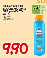 Leocrema - Spray Solare  Bimbi Spf 50+