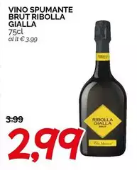 Brut - Vino Spumante  Ribolla