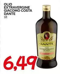 Dante - Olio Extravergine Giacomo Costa Dante - Olio Extravergine Giacomo Costa