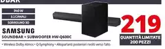 Samsung - Soundbar + Subwoofer HW-Q600C Samsung - Soundbar + Subwoofer HW-Q600C