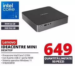 Lenovo - Ideacentre Mini Desktop