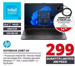 HP - Notebook 250RT G9