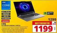 Lenovo - LOQ Notebook Gaming 15IRX10