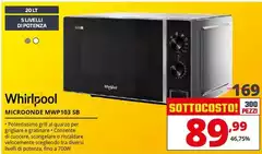 Whirlpool - Microonde MWP103 SB Whirlpool - Microonde MWP103 SB