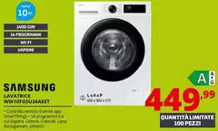 Samsung - Lavatrice WW10FG5U34AEET Samsung - Lavatrice WW10FG5U34AEET