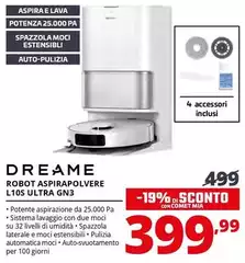 Dreame - Robot Aspirapolvere L10S Ultra GN3