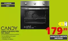 Candy - Forno A Incasso Idea FIDC X502IT Candy - Forno A Incasso Idea FIDC X502IT