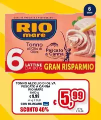 Rio Mare - Tonno All'Olio Di Oliva Pescato A Canna