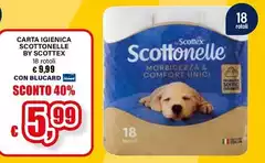 Scottex - Carta Igienica Scottonelle Scottex - Carta Igienica Scottonelle