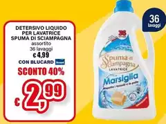 Spuma Di Sciampagna - Detersivo Liquido Per Lavatrice Spuma Di Sciampagna - Detersivo Liquido Per Lavatrice