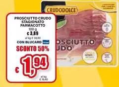 Parmacotto - Prosciutto Crudo Stagionato Parmacotto - Prosciutto Crudo Stagionato