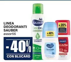 Sauber - Linea Deodoranti Sauber - Linea Deodoranti