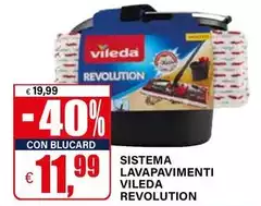 Vileda - Sistema Lavapavimenti Revolution Vileda - Sistema Lavapavimenti Revolution