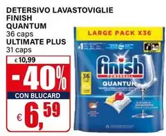 Finish - Detersivo Lavastoviglie Quantum Ultimate Plus Finish - Detersivo Lavastoviglie Quantum Ultimate Plus