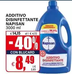 Napisan - Additivo Disinfettante Napisan - Additivo Disinfettante