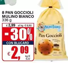 Mulino Bianco - 8 Pan Goccioli Mulino Bianco - 8 Pan Goccioli