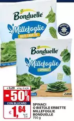 Bonduelle - Spinaci O Bietole Erbette Millefoglie Bonduelle - Spinaci O Bietole Erbette Millefoglie