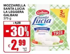 Galbani - Mozzarella Santa Lucia La Leggera