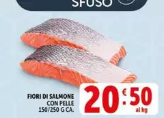 Fiori Di Salmone Con Pelle