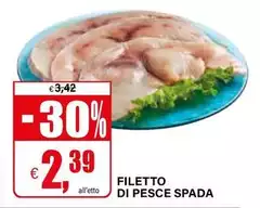 Filetto Di Pesce Spada