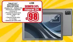 Inno-Hit - Tablet 10.1" Multimediale Aura Inno-Hit - Tablet 10.1" Multimediale Aura