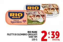 Rio Mare - Filetti Di Sgombro Grigliati