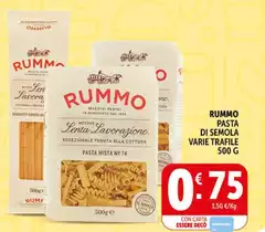 Rummo - Pasta Di Semola Rummo - Pasta Di Semola