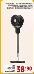 Gadip - Ventilatore Circolatore D'Aria