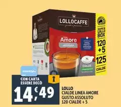 Lollo Caffè - Cialde Linea Amore Lollo Caffè - Cialde Linea Amore