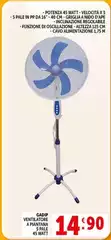 Gadip - Ventilatore A Piantana